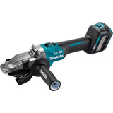 Makita GAG15Z 40V max XGT Brushless Cordless 5 Inch Slide Switch Flathead Grinder Variable Speed with Electric Brake (Bare Tool)