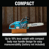 Makita XCU11Z 18V LXT Lithium-Ion Brushless Cordless 14" Chain Saw, Tool Only