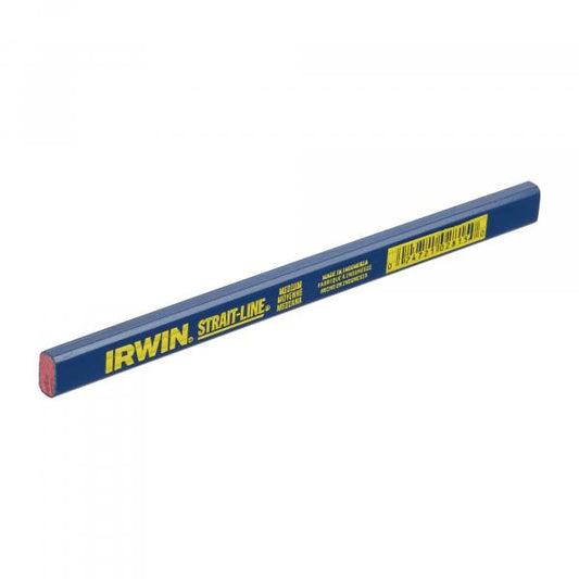 IRWIN, 66305SL, Carpenter's Pencil, Medium Lead; 7 in, 0.500 in Width, Oval Shape