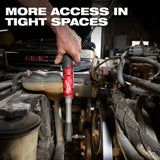 Milwaukee M12 FUEL 1/2 Inch Extended Reach Ratchet (Bare Tool)