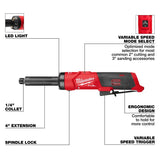Milwaukee M12 FUEL 1/4 Inch Extended Die Grinder (Bare Tool)