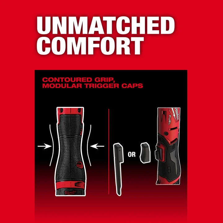 Milwaukee M12 FUEL 1/4 Inch Extended Reach Ratchet (Bare Tool)