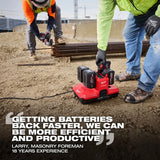 Milwaukee M18 and M12 4-Bay Super Charger with PACKOUT Compatibility