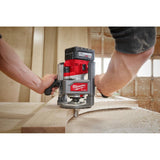 Milwaukee Tool, 2838-21, Router Kit, 1/2 in, 18V, 2.25 HP, Brushless Motor, Variable Speed 12k-25k RPM, Fixed/Plunge Base