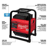 Milwaukee MXF002-1HD812 MX FUEL Carry-On 3600W 12.0Ah 1-Battery Portable Power Supply Kit