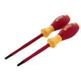 Wiha 32105 2 PIECE INSULATED SOFTFINISH SCREWDRIVER SET