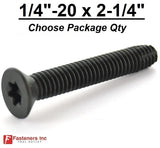 1/4"-20 x 2-1/4" Torx Trailer Flooring Floorboard Screws Self Tapping / Threading