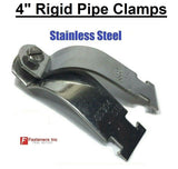 4" Stainless Steel Rigid Pipe Clamps for Unistrut Channel (#4331S1) P1121