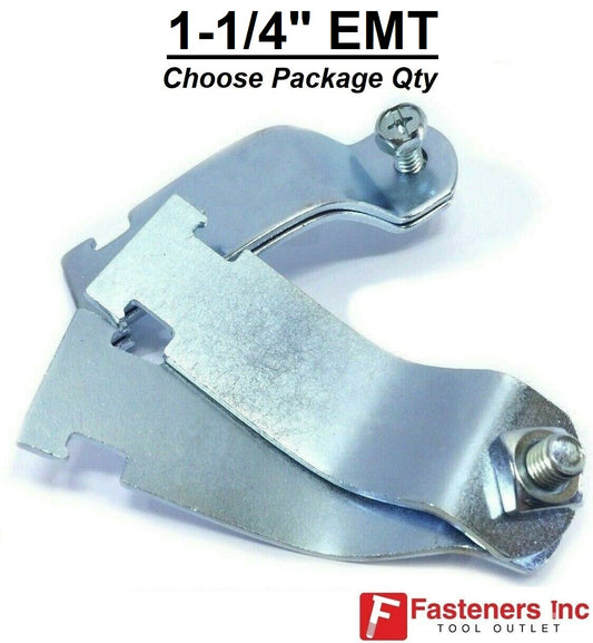 1-1/4" EMT Steel Conduit Pipe Clamps for Unistrut Channel (#4314) (p1429)