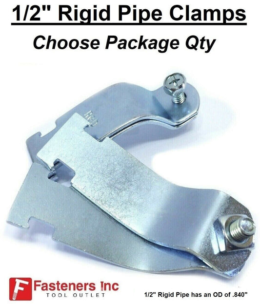 1/2" Rigid Steel Conduit Pipe Clamps for Unistrut Channel #4322 P1111 EG