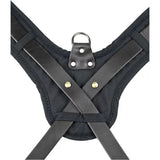 Occidental Leather B5055 Stronghold Suspension System BLACK Padded Suspenders