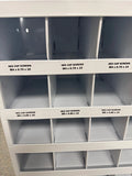 Adhesive Bin Labels Metric Hex Bolts Nuts & Washer White (9 Pages) M4 to M20