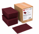 6" x 9" General Purpose Scuff Hand Pads Sanding Green Brown Maroon Gray Grey