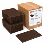 6" x 9" General Purpose Scuff Hand Pads Sanding Green Brown Maroon Gray Grey