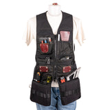 Occidental Leather 2576 OxyPro ZIP Tool Fastener Work Vest 34 Pockets