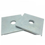1/2" x 3" x .25 (approximately) Square Bearing Plate Washer Galvanized