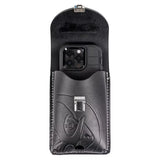 Occidental Leather B5333 Belt-Worn XXL Leather Phone Holster 2X Black USA
