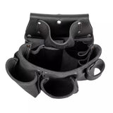 Occidental Leather UB5018DB 11-Pocket Right Hand Leather Ultra Black Tool Bag