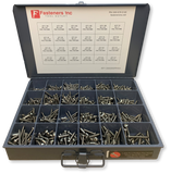 STAINLESS! 1466 Piece Hex Washer Head Tek Self Drilling Screw Assortment Kit