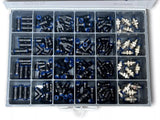 121 PCS! 1/4" Pneumatic Push to Connect Fittings Assortment Kit AIGNEP Italy