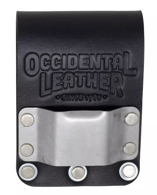 Occidental Leather Belt Worn Tape Clip BLACK Made in USA B5537