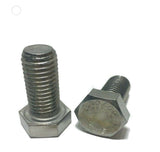 1"-8 x 2-3/4" Stainless Steel Hex Cap Screw / Bolt 18-8 / 304 Full Thread