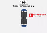 AIGNEP USA 85040-04 Union Mender Coupling Composite 1/4" Tube 250 psi 49JW61