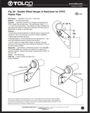 EATON 1-1/4" Pipe Hanger Support FIG 29-1-1/4-PGL FIG 29