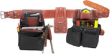 Occidental Leather B8080DB - OXYLIGHTS FRAMER TOOL BELT PACKAGE WITH DOUBLE OUTER BAG - BLACK
