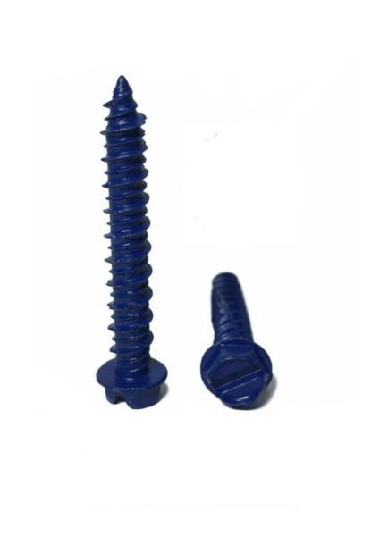 3/16" X 1-3/4" Concrete Masonry Screw Anchors Tapcon Hex Head