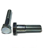 7/8-9 x 4 1/2" Hex Bolt Zinc Plated Grade 5 Cap Screw Partial Thread