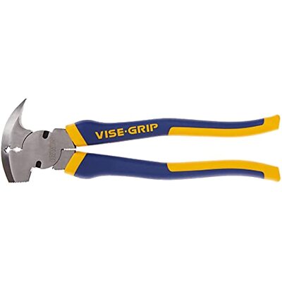 IRWIN, 2078901, Vise-Grip Pliers, 10-1/4 in, Nickel Chromium Steel, Fencing