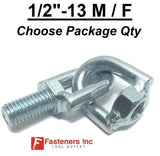 1/2"-13 Male Female Swivel Hangers for Unistrut Channel M2150 #4854MF Zinc / EG