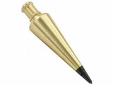 Johnson Level & Tool 112 Plumb Bob, 12 oz., Brass Finish, 1 Pack