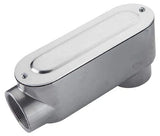 1/2" Threaded Electrical Conduit UL Aluminum Body w/ Gasket Cover LB-50CF