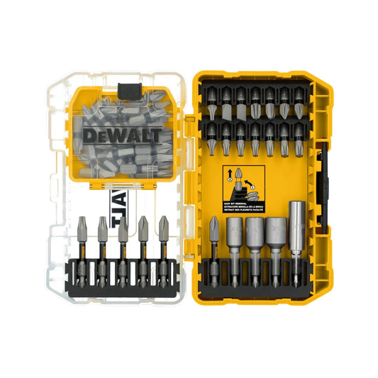 DEWALT DWA55SET 55Pc Tough Grip 2.0 Screwdriving Bit Set