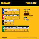 DeWalt  DWAF45SET TOUGH GRIP Screwdriver Bit Set 45 -Piece