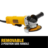 DEWALT Angle Grinder Tool, 4-1/2-Inch, Paddle Switch, 7-Amp
