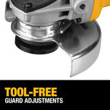 DEWALT Angle Grinder Tool, 4-1/2-Inch, Paddle Switch, 7-Amp