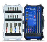 Vega T21-1DB Impactech Impact Driver Bit Set 21 Pieces