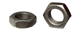 (QTY 400) 7/8"-14 Hex Jam (Thin) Nuts Plain Steel Low Carbon Grade 2 Fine Thread
