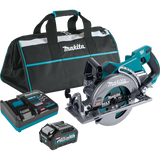 Makita GSR01M1 40V max XGT Brushless Cordless Rear Handle 7‑1/4” Circular Saw Kit, 4.0 Ah