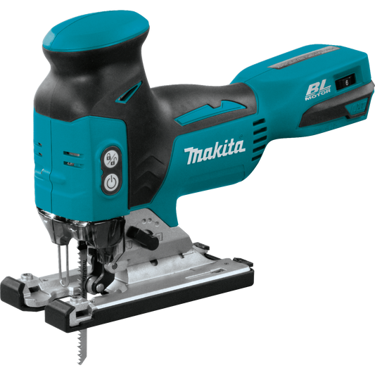 Makita XVJ01Z 18V LXT Lithium‑Ion Brushless Cordless Barrel Grip Jigsaw, Tool Only
