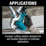 Makita XBP04Z 18V LXT Lithium Ion Compact Brushless Cordless Band Saw, Tool Only