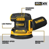 DeWalt DCW210Q1 20V MAX XR Brushless 5 in. Cordless Variable-Speed Random Orbital Sander Kit