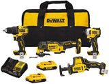 DeWalt DCK489D2 ATOMIC 20V MAX* BRUSHLESS CORDLESS 4-TOOL COMBO KIT