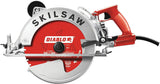 SKILSAW SPT70WM-22 15 Amp Corded Electric 10 1/4 in. Magnesium SAWSQUATCH Worm Drive Circular Saw with 40-Tooth Diablo Carbide Blade