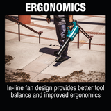 Makita XBU03SM1 Makita XBU03SM1 18V LXT® Lithium‑Ion Brushless Cordless Blower Kit (4.0Ah)