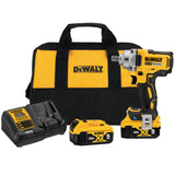 DeWalt DCF896P2 20V MAX Lithium Ion Cordless Brushless 1/2 in. Detent Anvil Impact Wrench Kit with 2 Batteries 5 Ah Charger and Bag