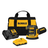 DeWalt DCW210Q1 20V MAX XR Brushless 5 in. Cordless Variable-Speed Random Orbital Sander Kit